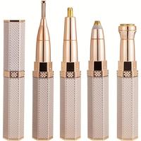 4 in 1 Electric Eyebrow Trimmer, 1 Set Rechargeable Hair Removal Tool, Women's Beauty Care Tool for Eyebrow, Nose