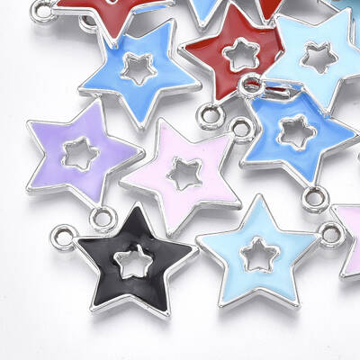 UV Plating Acrylic Pendants