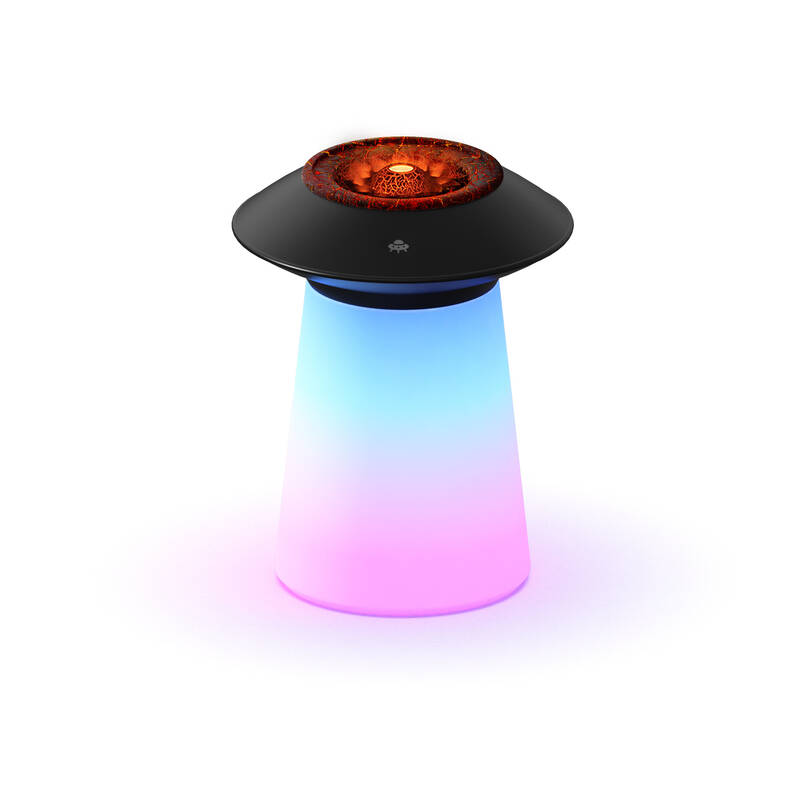 Humidifier UFO Air Purifier Desktop Colorful Gradient Diffuser