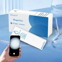 Magnifier Pro Disposable Clear field of view Private and easy to use Disposable lens (reusable base)