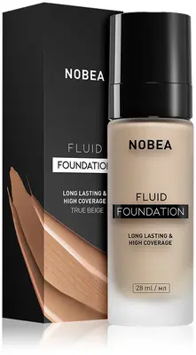 NOBEA Day-to-Day Long-lasting Fluid Foundation Color 06 True Beige 28 ml