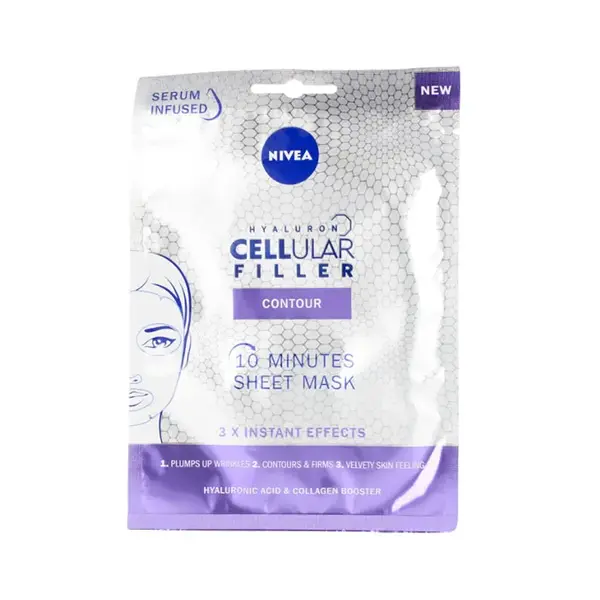 Maschera viso contorno Nivea Hyaluron Cellular Filler