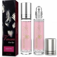 2 Bottles Venom Pheromone Perfume for Her,0.34oz Roll-on Infused Essential Oil Cologne for Women to Attract Men Perfume,Mini ...