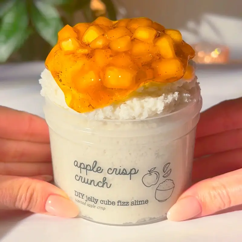 Apple Crisp Crunch DIY Slime Kit