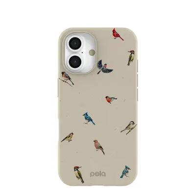 London Fog Frosted Flock iPhone 16 Case