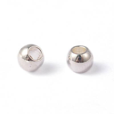 Round 202 Stainless Steel Beads