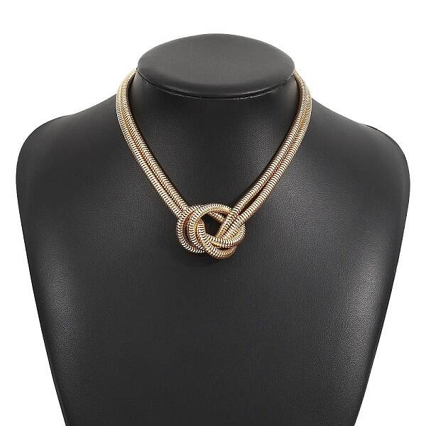 Iron Snake Chain Necklaces for Women