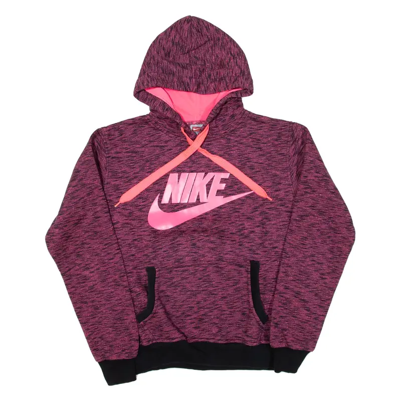 NIKE Girls Pink Hoodie L