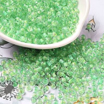 Transparent Glass Round Seed Beads