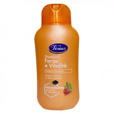Venus Shampoo Strength And Vitality Fragile Hair 250Ml