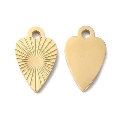 Ion Plating(IP) 316L Surgical Stainless Steel Charms