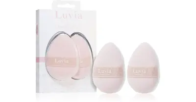 Luvia Cosmetics The Puffy Candy 2 Piece Powder Puff Set