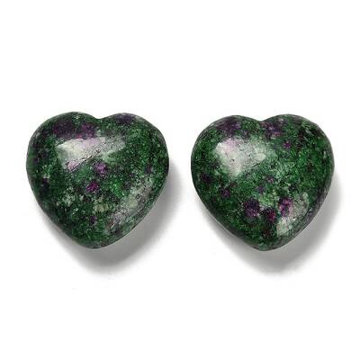 Natural Sesame Jasper Heart Display Decorations