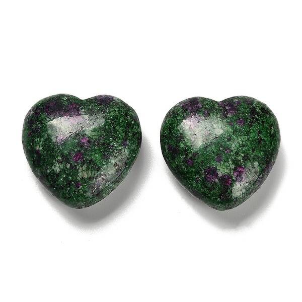 Natural Sesame Jasper Heart Display Decorations