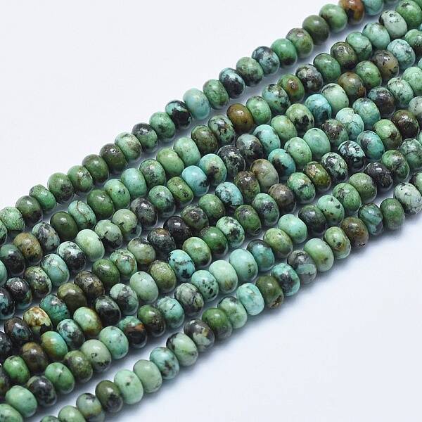 Natural African Turquoise(Jasper) Beads Strands