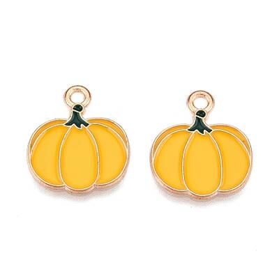 Thanksgiving Day Theme Alloy Enamel Pendants
