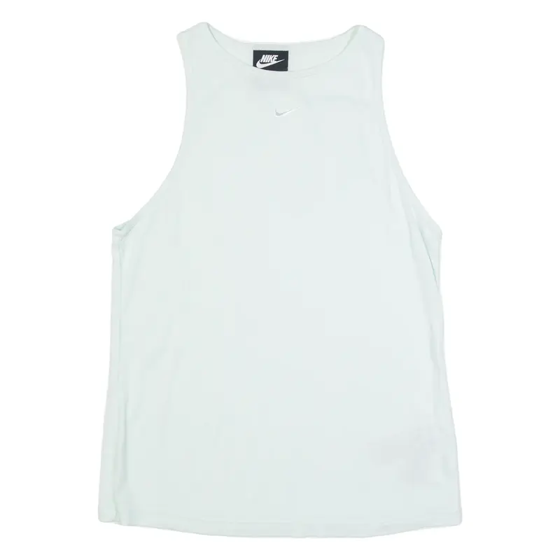 NIKE Womens Vest Blue Sleeveless M