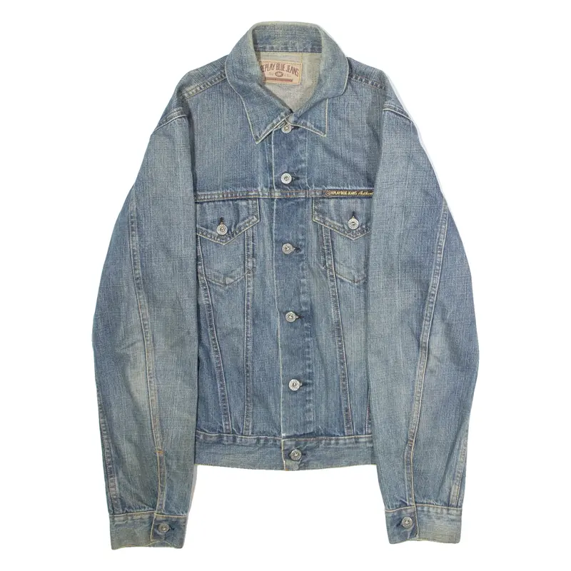 REPLAY Mens Denim Jacket Blue S