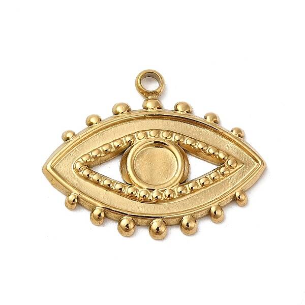 304 Stainless Steel Pendant Cabochon Settings
