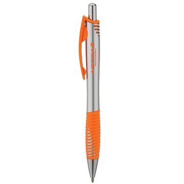 150 Customized Cougar I Ballpoint Pen - Matte Silver & Chrome