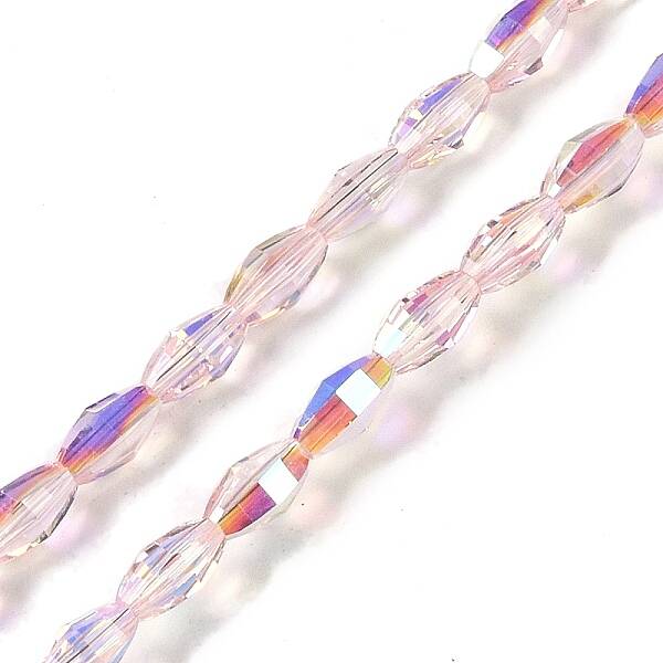 Electroplate Glass Beads Strands