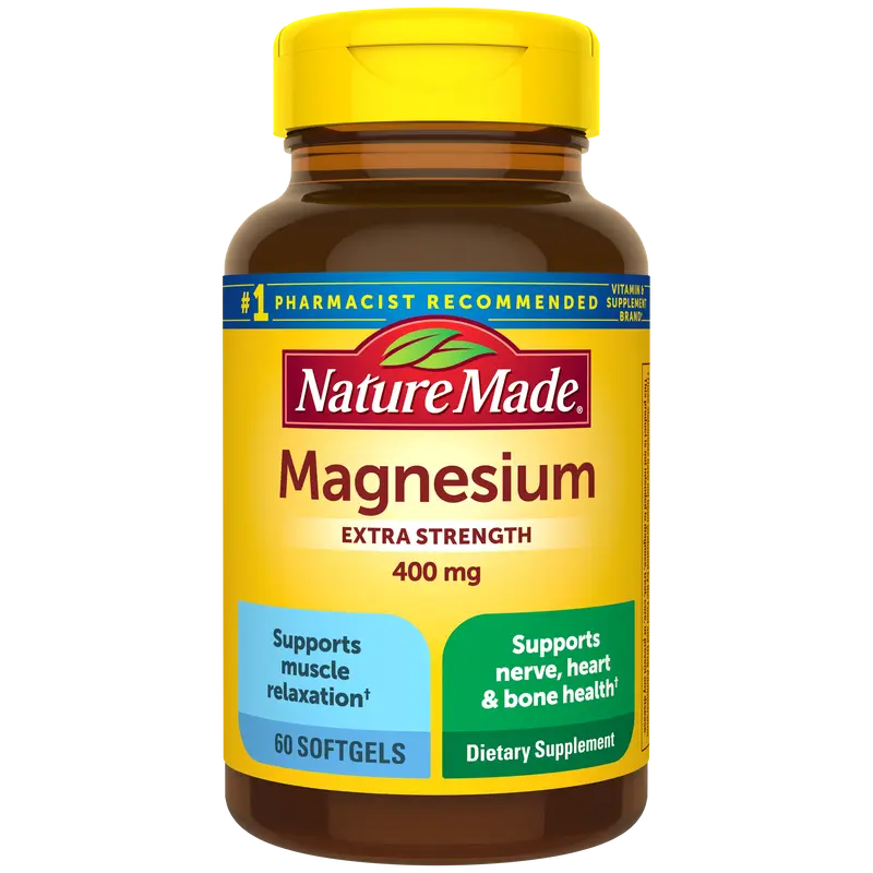 Magnesium Extra Strength 400 mg Softgels