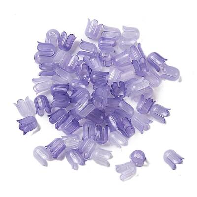 Transparent Acrylic Beads Caps