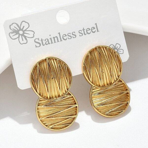 304 Stainless Steel Stud Earrings