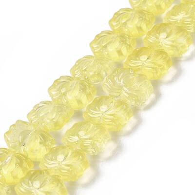 Transparent Glass Beads Strands