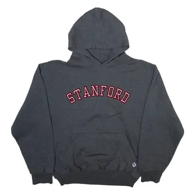 RUSSELL ATHLETIC Stanford Womens Grey Hoodie USA S
