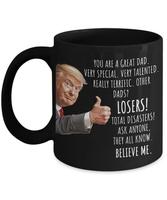 Funny Dad Trump Mug, Trump Dad Mug, Christmas Gift for Father Gifts For Republican, 2024 Coffee Cup, Political Cup Fathers Da...