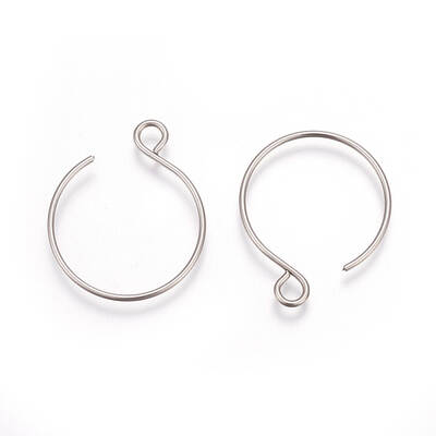Tarnish Resistant 304 Stainless Steel Earring Hooks