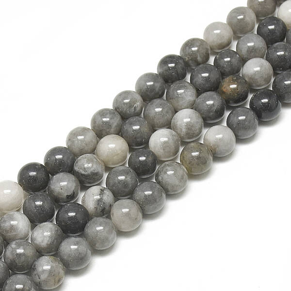 Natural Hawk's Eye Beads Strands