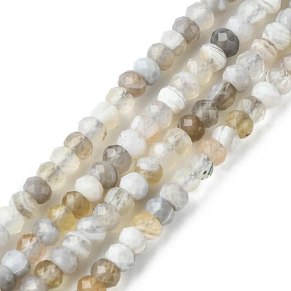 Natural Botswana Agate Beads Strands