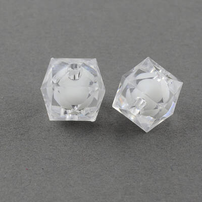 Transparent Acrylic Beads