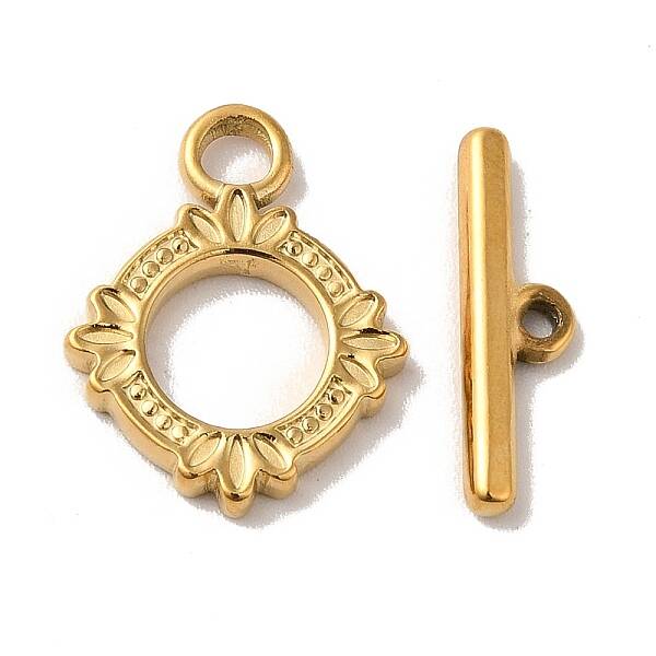 Ion Plating(IP) 304 Stainless Steel Toggle Clasps