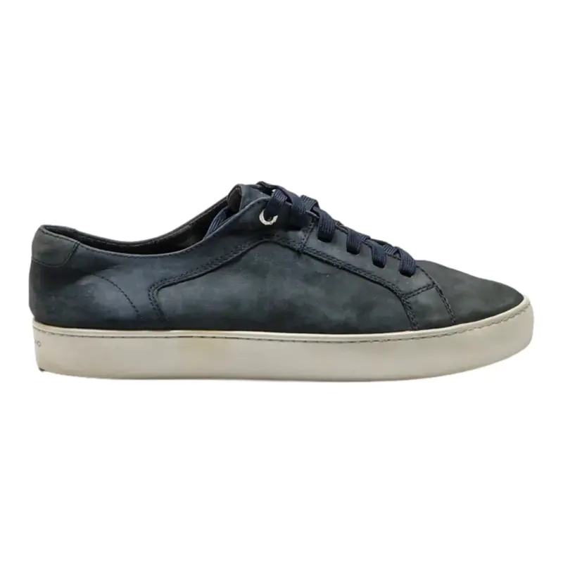 VAGABOND Low Top Trainers Blue Leather Mens UK 7.5