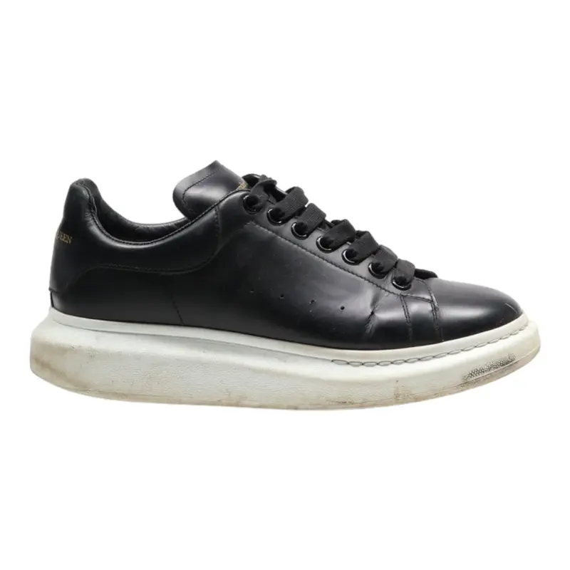 ALEXANDER MCQUEEN Sneaker Trainers Black Synthetic Mens UK 7.5