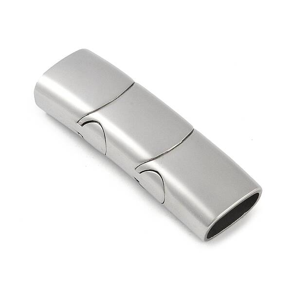 Tarnish Resistant 316 Surgical Stainless Steel Magnetic Clasps with Glue-in Ends