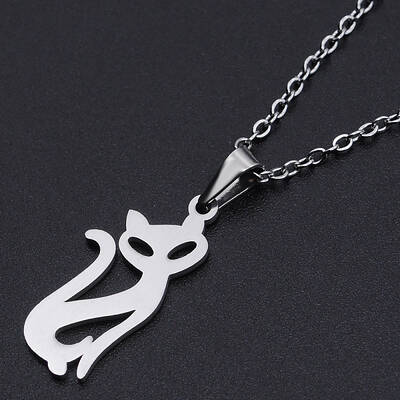 Non-Tarnish 201 Stainless Steel Pendants Necklaces