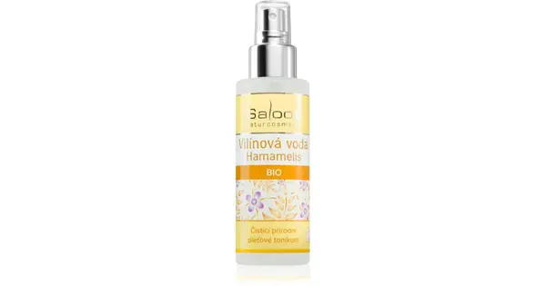 Saloos Floral Amamelide 100% Bio Soothing Cleansing Tonic Lotion for Oily and Problematic Skin 100 ml