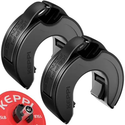 KeppiFitness Barbell Clips OPENCOLLAR