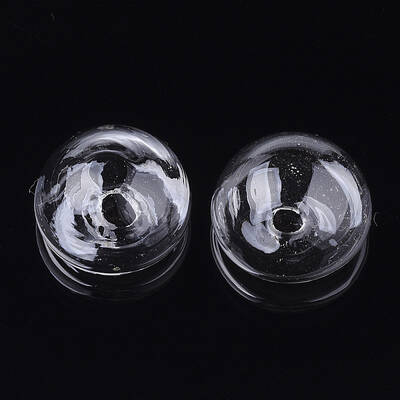 Handmade One Hole Blown Glass Bottles