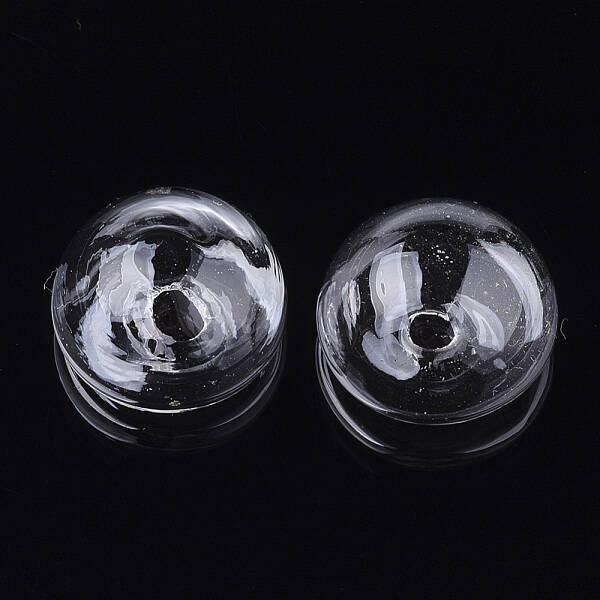 Handmade One Hole Blown Glass Bottles