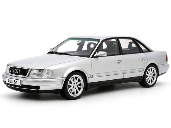 Audi S4 (C4) 4.2 V8 Crystal Silver Metallic Limited Edition to 2000 pieces Worldwide 1/18 Model Car by Otto Mobile