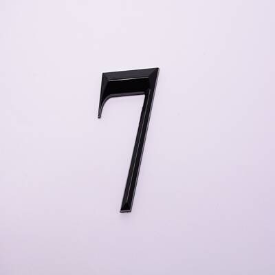 Plastic & PVC Number Sign Labels