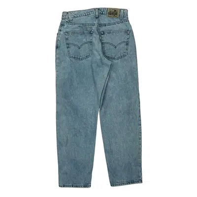 Silver Tab Relaxed Fit Levis Jeans - 29W UK 10 Light Wash Denim