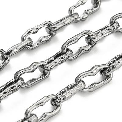 Alloy Twist Oval Link Chains
