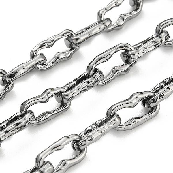 Alloy Twist Oval Link Chains