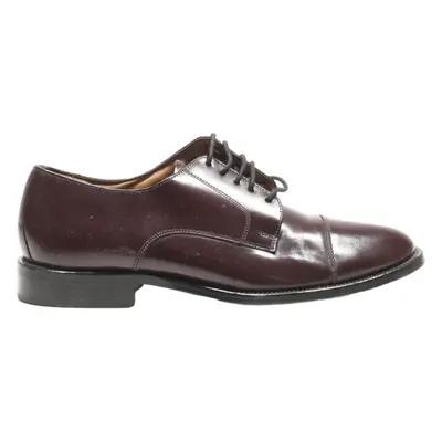 BOSTONIAN Derby Shoes Maroon Leather Mens UK 9